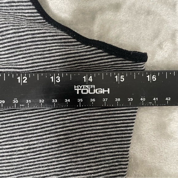 2 Nursing Camisole Tank Tops Black Motherhood & Striped Gilligan and O'malley M - Picture 4 of 12
